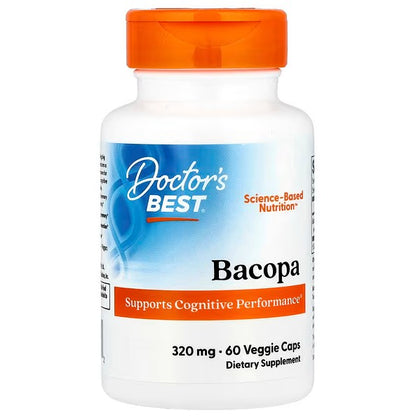 Bacopa, 320 mg - 60 gélules végétales