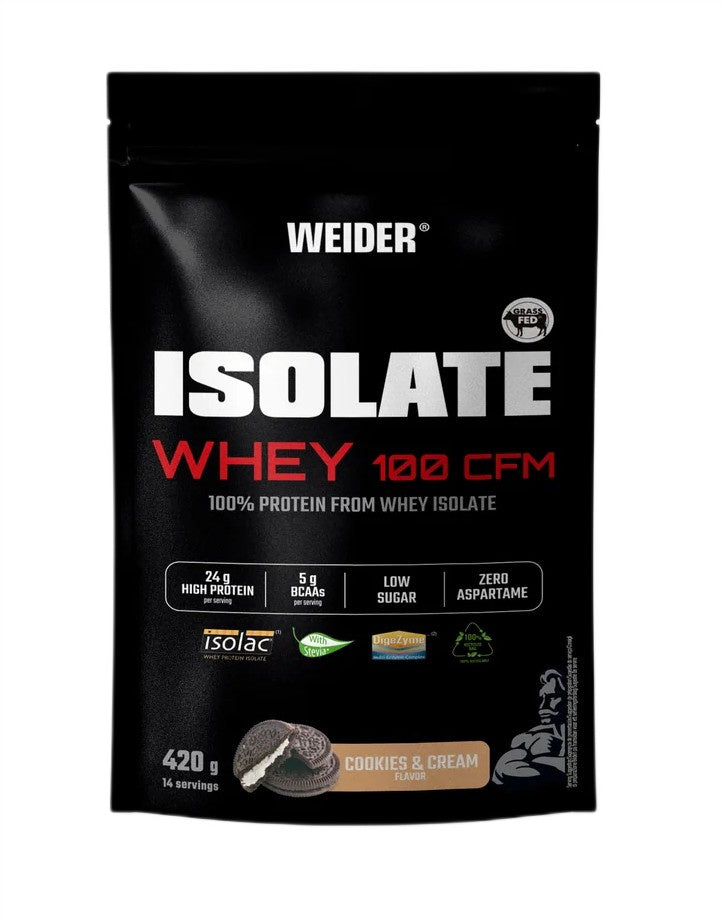 Isolate Whey 100 CFM · Galletas y crema · 420 g