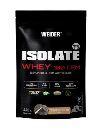Isolate Whey 100 CFM · Galletas y crema · 420 g