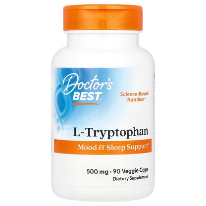L-Tryptophane, 500 mg - 90 gélules végétales