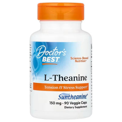 L-Théanine avec Suntheanine, 150 mg - 90 gélules végétales