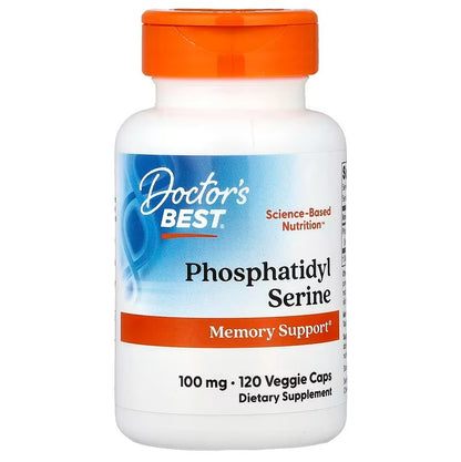 Phosphatidylsérine, 100 mg - 120 gélules végétales