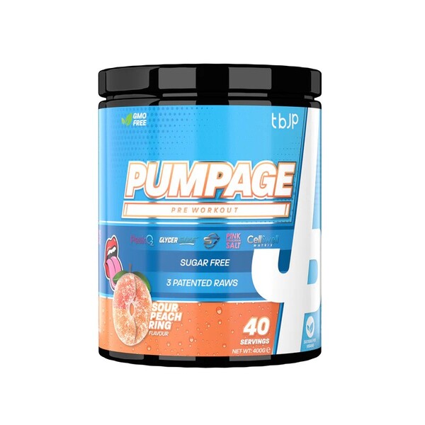 Pumpage - 400g Trained by JP - Sour Peach Ring