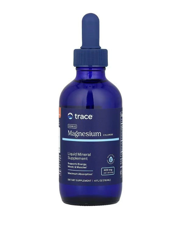 Ionic Magnesium, 400mg - 118 ml. Trace Minerals