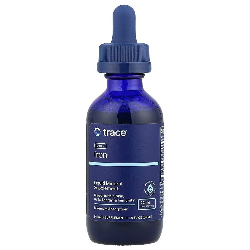Ionic Iron, 22mg - 56 ml. Trace Minerals