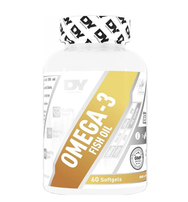 Omega 3 Fish Oil - 60 cápsulas blandas - Sin sabor