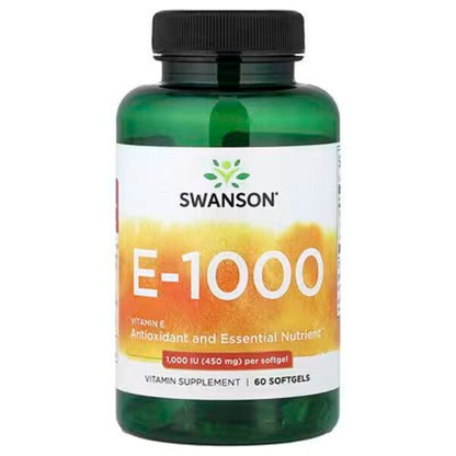 E-1000 Vitamin E - 100 softgels
