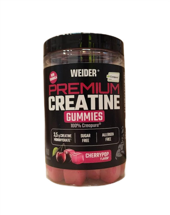 Premium Creatine Gummies · Cherrypop — 60 gominolas · Cherrypop · 60 gominolas