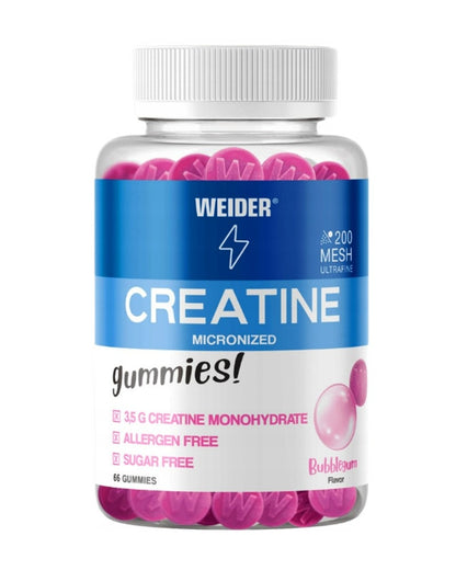 Micronized Creatine Gummies · Chicle · 66 gominolas