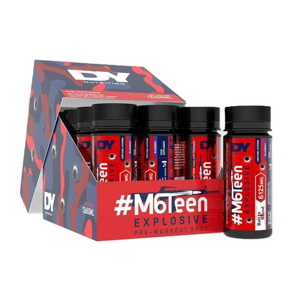 #M6Teen Explosive Pre-Workout Shot - 12 x 60ml. - Arándano