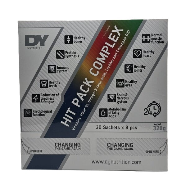 Hit Pack Complex - 30 x 8 piezas - Sin sabor