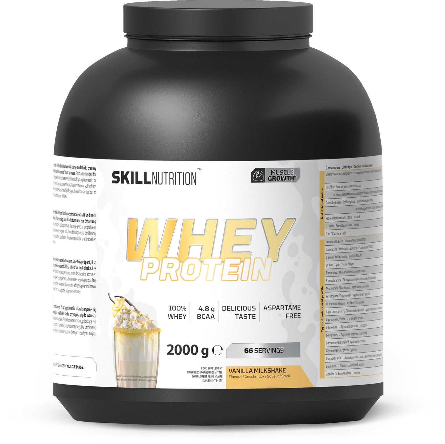 Whey Protein Powder - 2000g