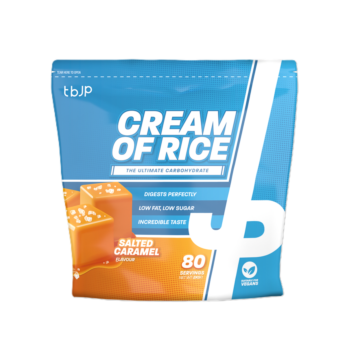 Cream of Rice - 2000g Trained by JP - Salted Caramel