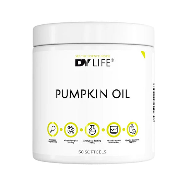 DY LIFE Pumpkin Oil - 60 cápsulas blandas - Sin sabor