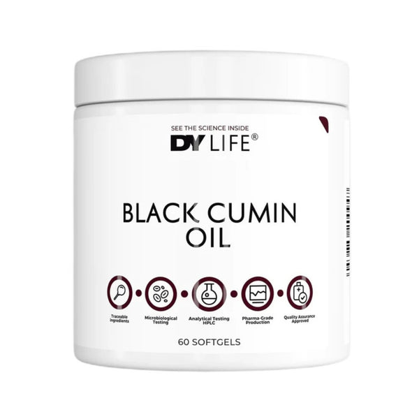 DY LIFE Black Cumin Oil - 60 cápsulas blandas - Sin sabor