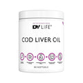 DY LIFE Cod Liver Oil - 60 cápsulas blandas - Sin sabor