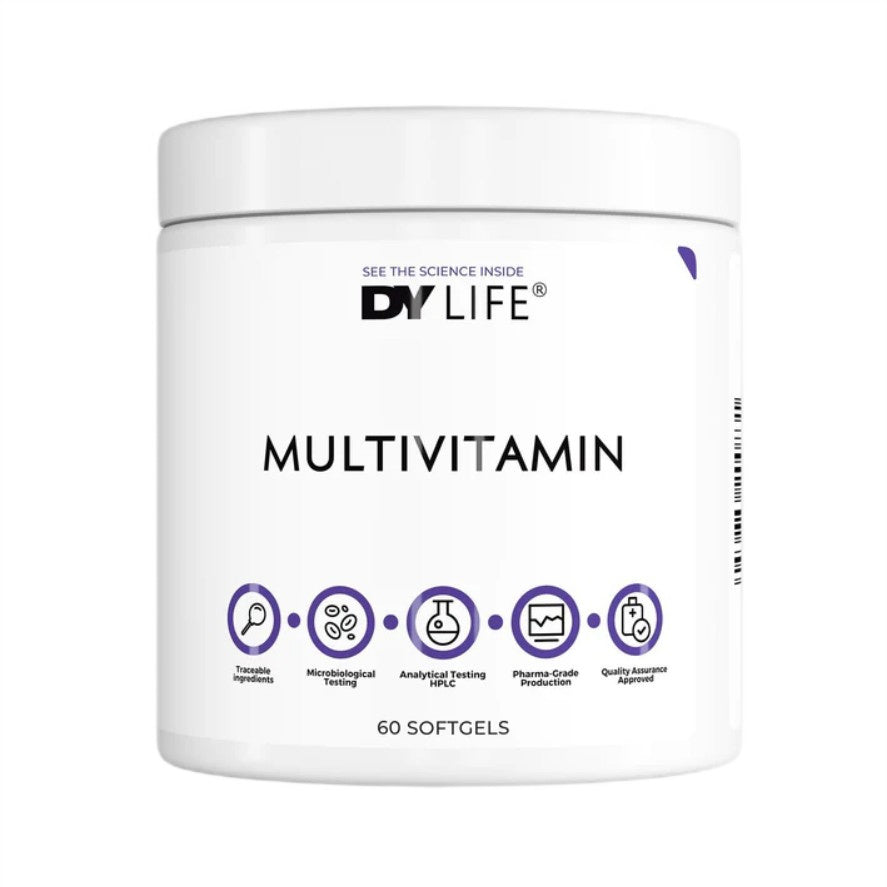 DY LIFE Multivitamin - 60 cápsulas blandas - Sin sabor