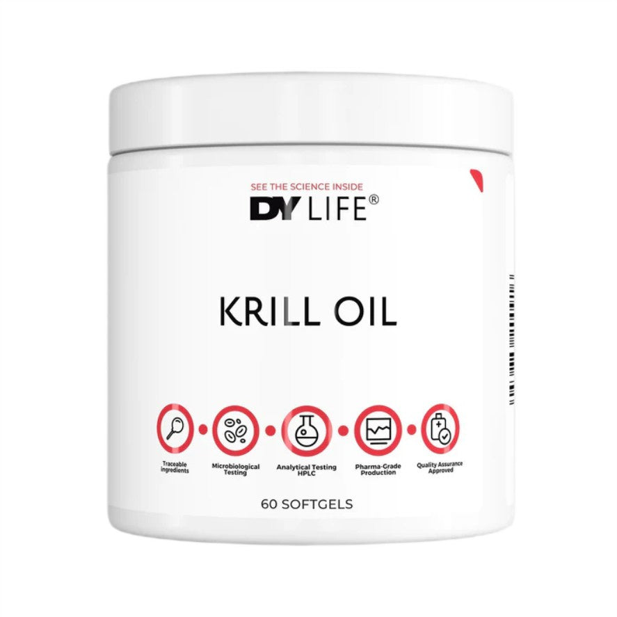 DY LIFE Krill Oil - 60 cápsulas blandas - Sin sabor