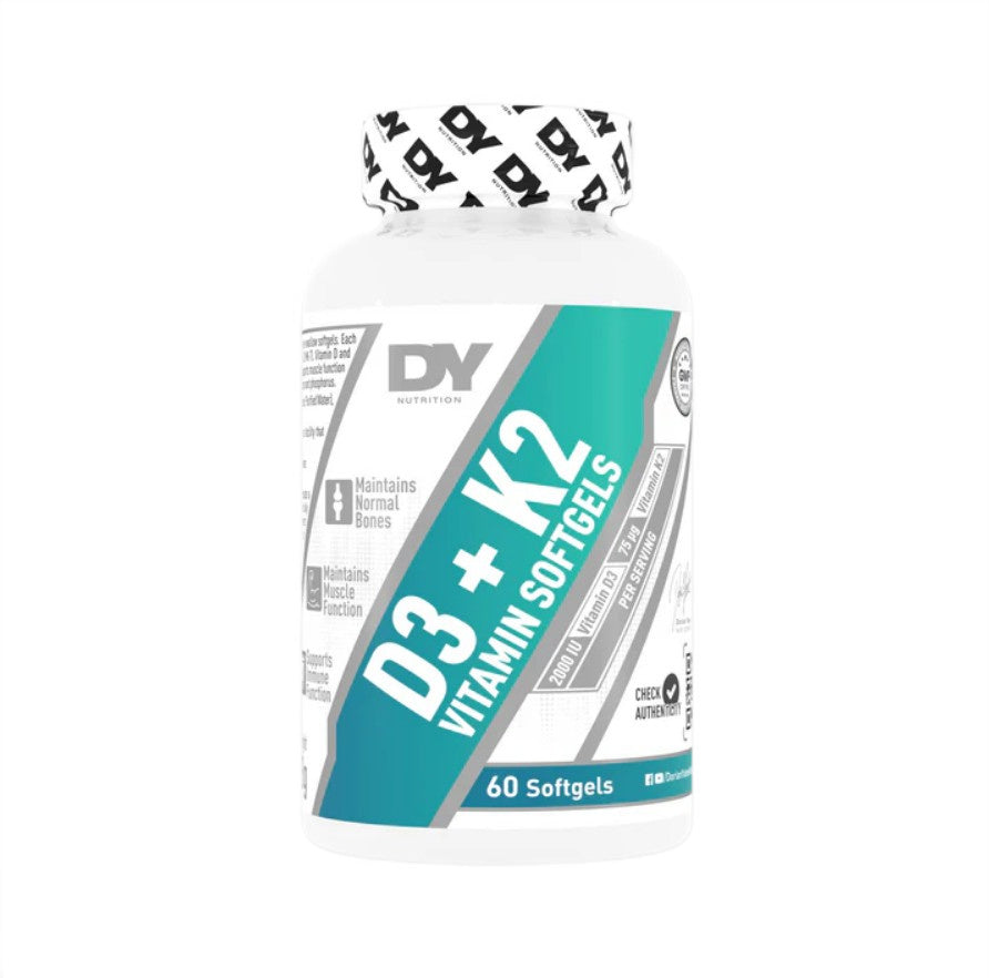 Vitamin D3+K2 - 60 cápsulas blandas - Sin sabor