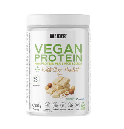 Vegan Protein · Chocolate blanco-avellana · 750 g