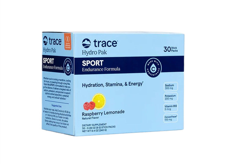 Hydro Pak Sport - 30 packets Trace Minerals - Raspberry Lemonade