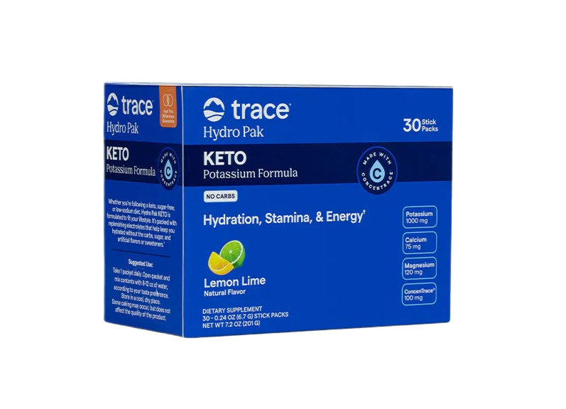Hydro Pak Keto - 30 packets Trace Minerals - Lemon Lime