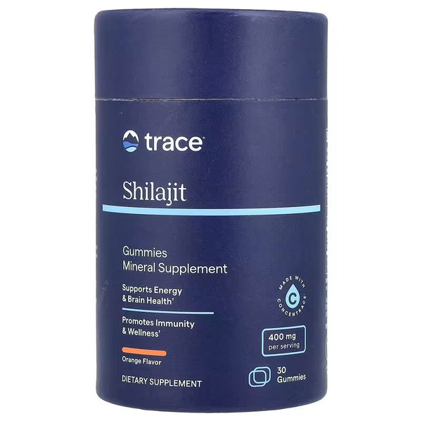 Shilajit Gummies, Orange - 30 gummies Trace Minerals