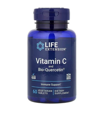 Vitamin C and Quercetin - 60 vegetarian tablets