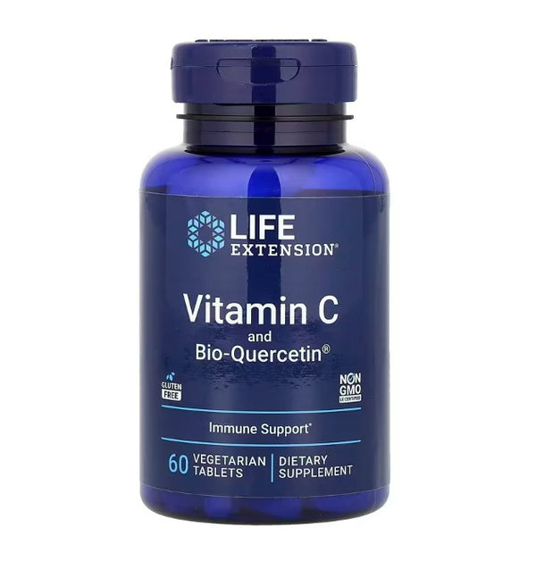 Vitamin C and Quercetin - 60 vegetarian tablets
