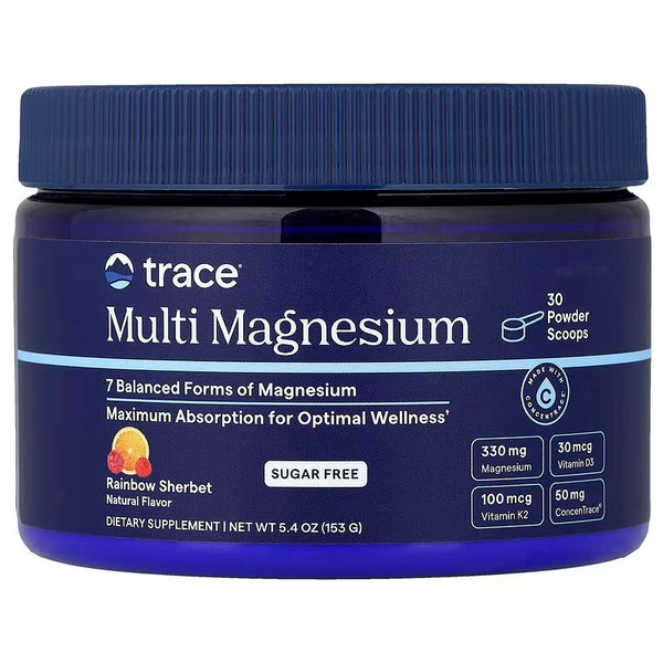 Multi Magnesium - 153g Trace Minerals - Rainbow Sherbet