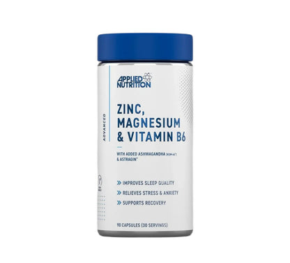 Zinc, Magnesium & Vitamin B6 +KSM66 Ashwagandha- 90 vcaps