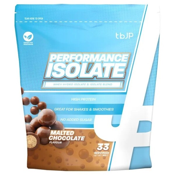 Performance Isolate - 1000g Trained by JP - Malted Chocolate