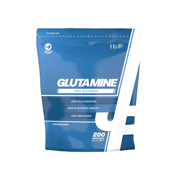 Glutamine, Unflavored - 1000g Trained by JP