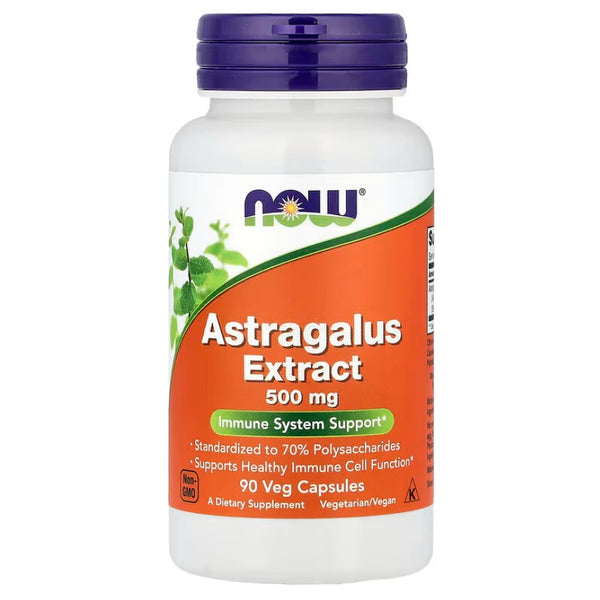 Astragalus Extract, 500mg — 90 cápsulas vegetales