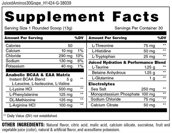 Animal Juiced Aminos - 405g