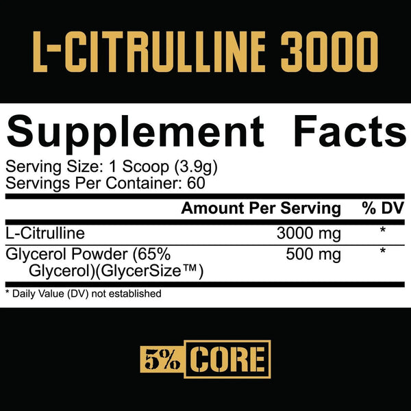 L-Citrulline 3000 - Core Series - 234g