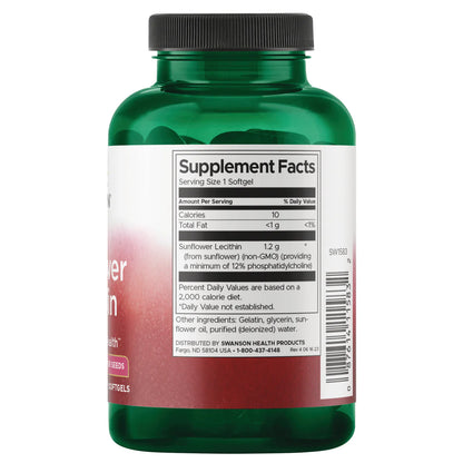 Sunflower Lecithin - 90 softgels