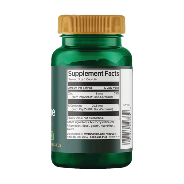 Zinc Carnosine - 60 caps