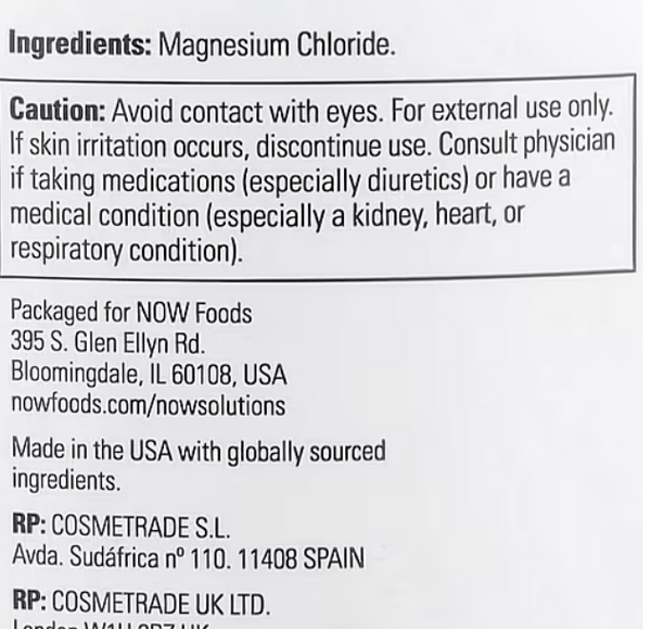100% Pure Magnesium Flakes — 750g