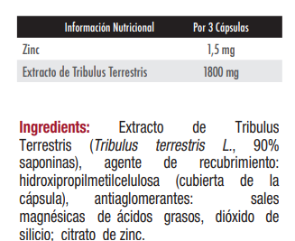 Premium Tribulus — 90 cápsulas