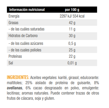 Vegan Protein Cream · Choco Crunchy — 250 g